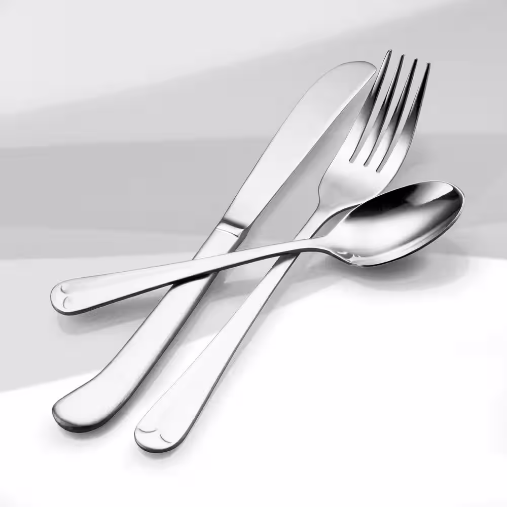 Oneida Old English 18/0 Stainless Steel Salad/Dessert Forks - 4 Tine (Set of 36)