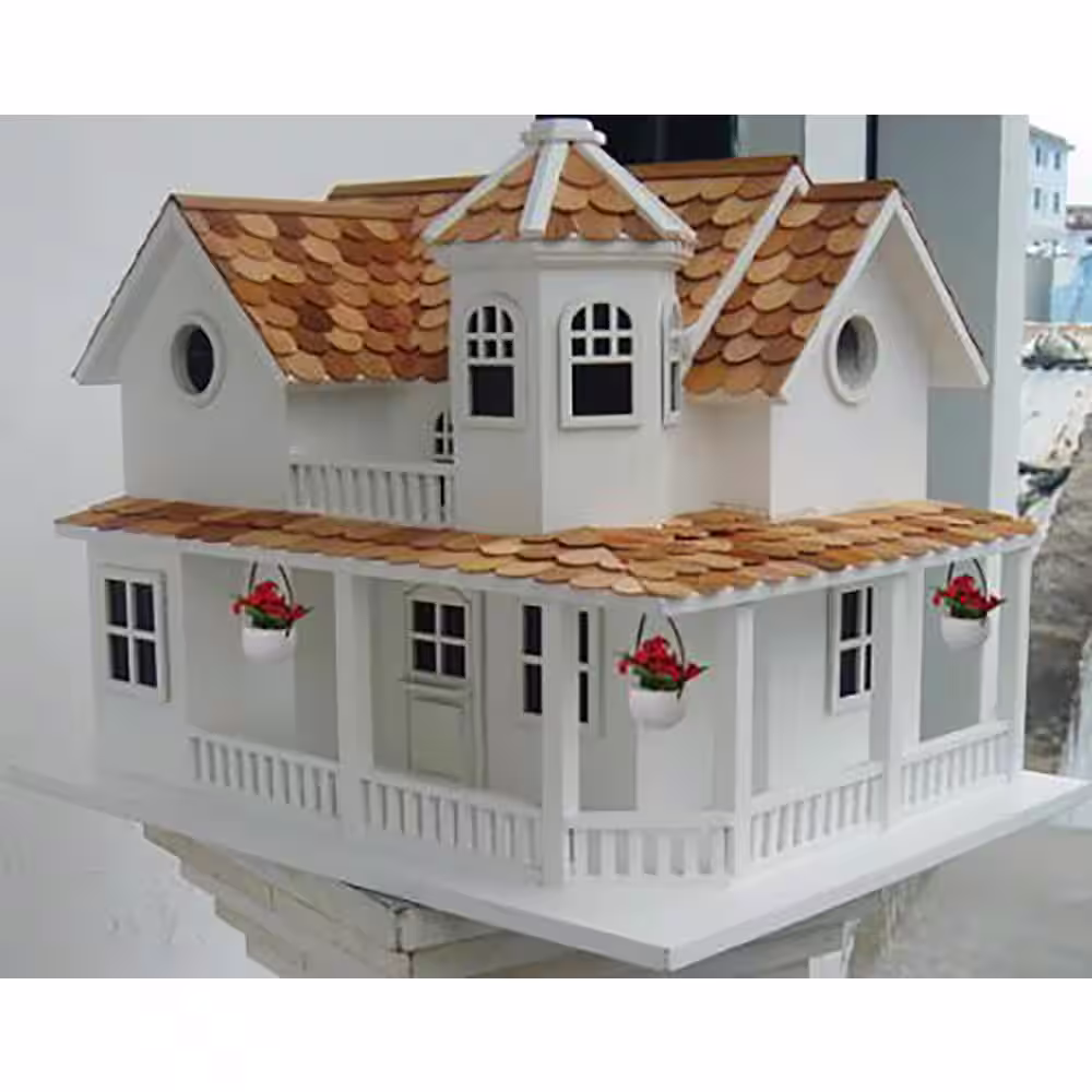 Home Bazaar Post Lane Cottage Birdhouse