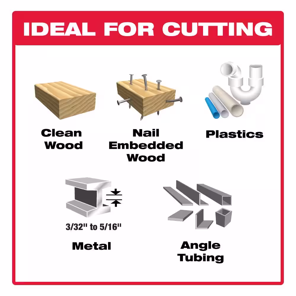 DIABLO 12 in. 10/14 TPI Bi-Metal Reciprocating Saw Blade for General Purpose Flush Cutting