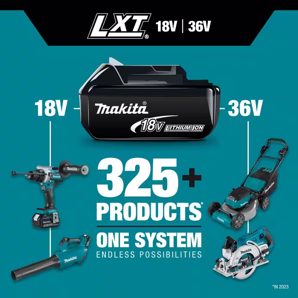 Makita 18V LXT Sub-Compact Lithium-Ion Brushless Cordless 2-piece Combo Kit (Driver-Drill/Impact Driver) 1.5Ah