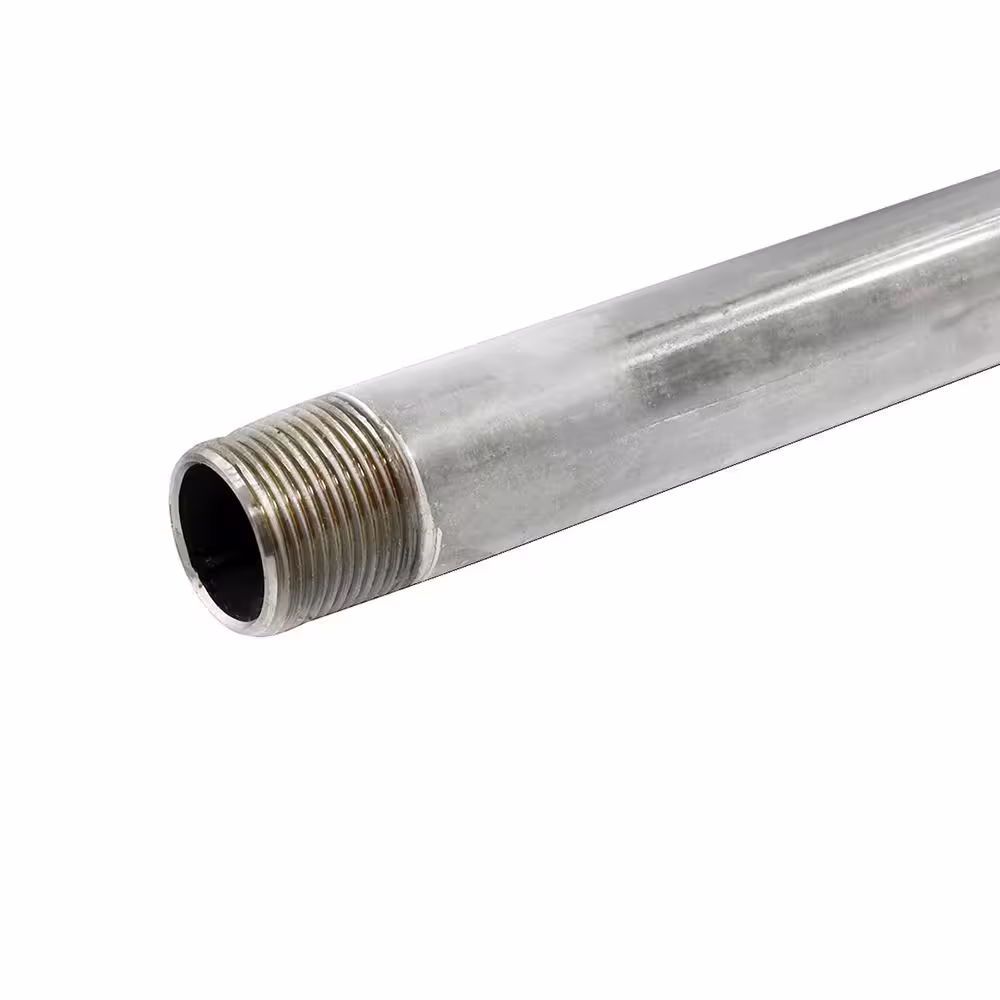 The Plumber's Choice 1/2 in. x 48 in. Galvanized Steel Pipe