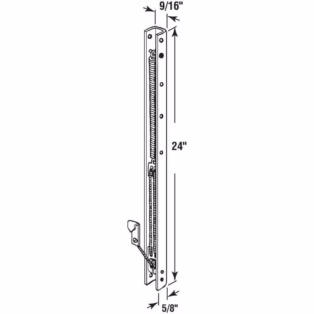 Prime-Line 24 in. Window Block and Tackle Sash Balance