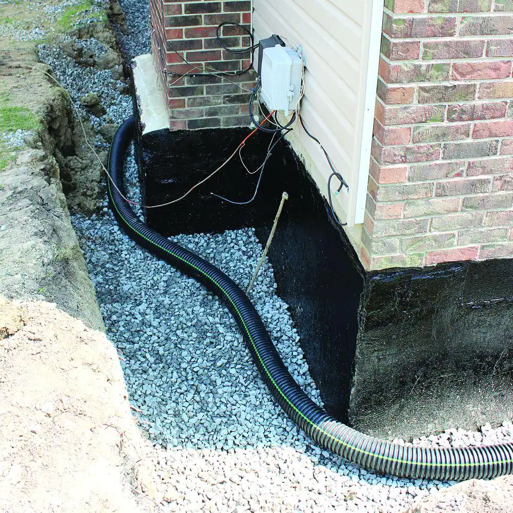 Advanced Drainage Systems 6 in. x 100 ft. Singlewall Perforated Drain Pipe
