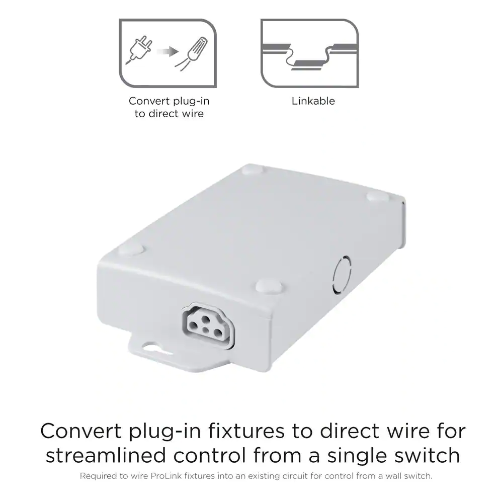 ULTRA PROGRADE ProLink Direct Wire Under Cabinet Light Converter Box
