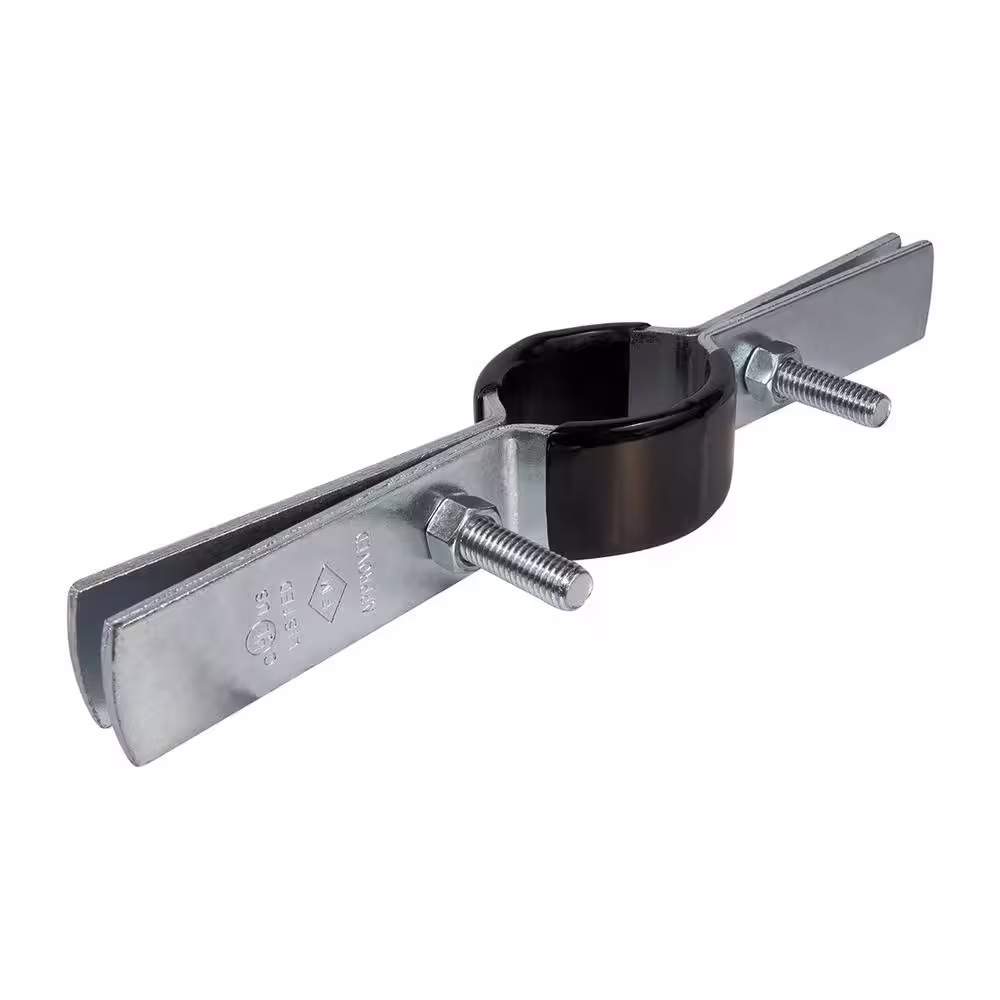 The Plumber's Choice 2-1/2 in. Riser Clamp in Plastic Coated Steel