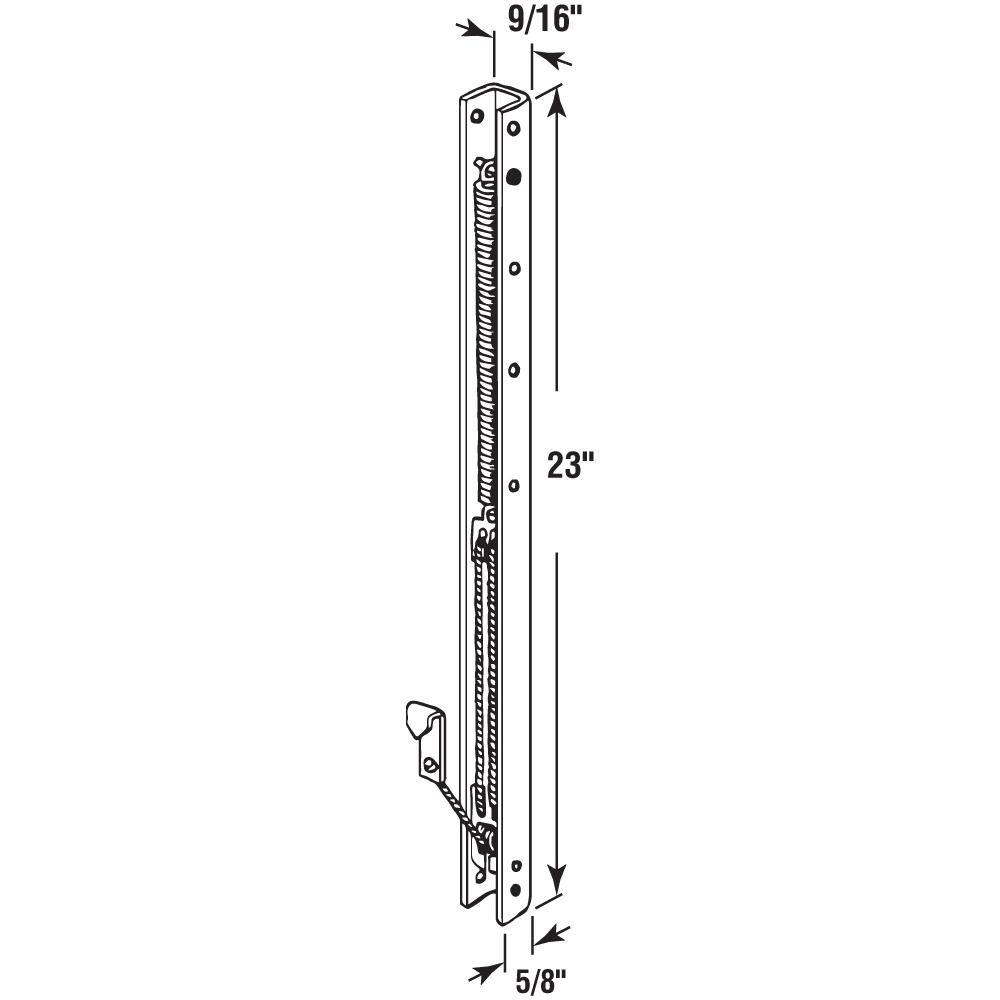 Prime-Line 23 in. Window Block and Tackle Sash Balance