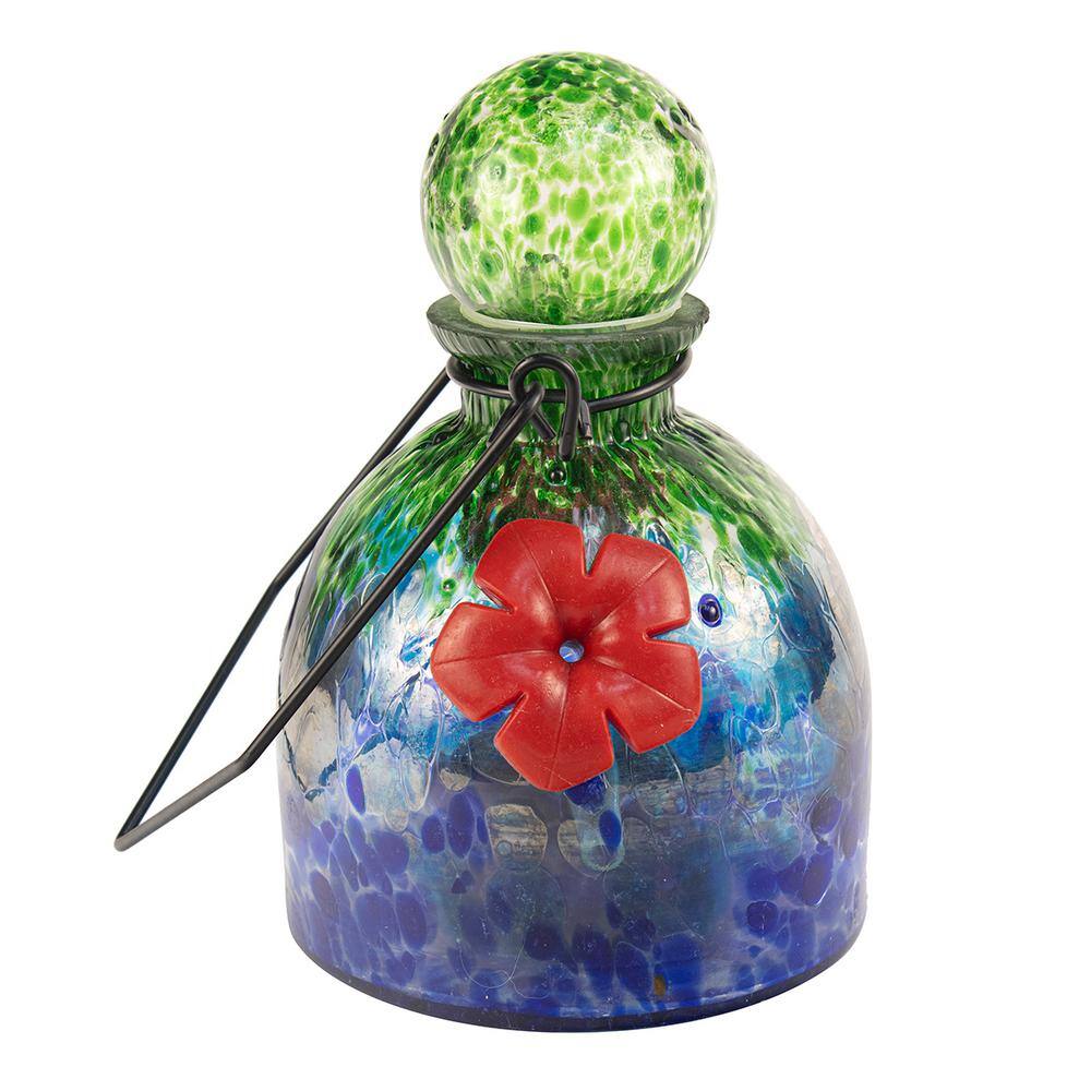 Echo Valley LunaLite Bell Gr./Blue Hummingbird Feeder