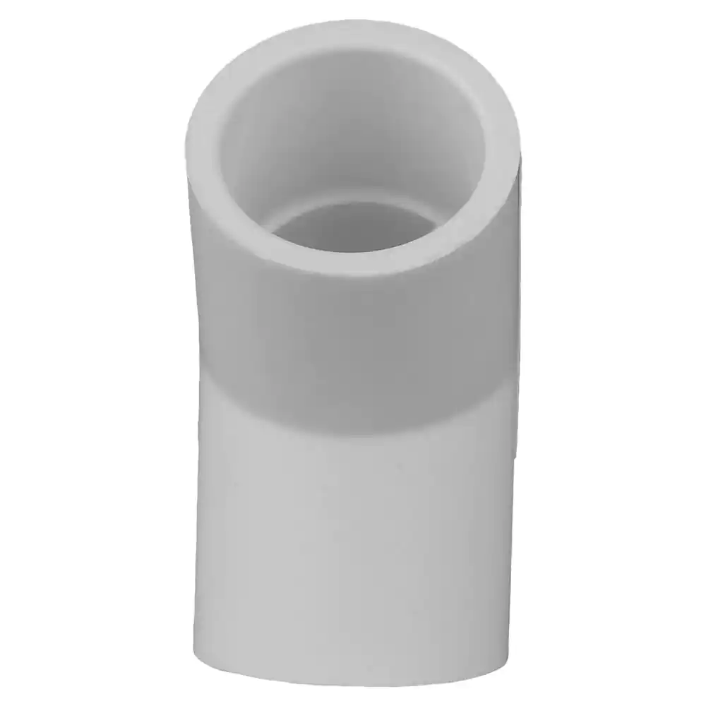 Charlotte Pipe 1 in. x 1 in. 45 Degree PVC Socket x Socket Elbow Fitting