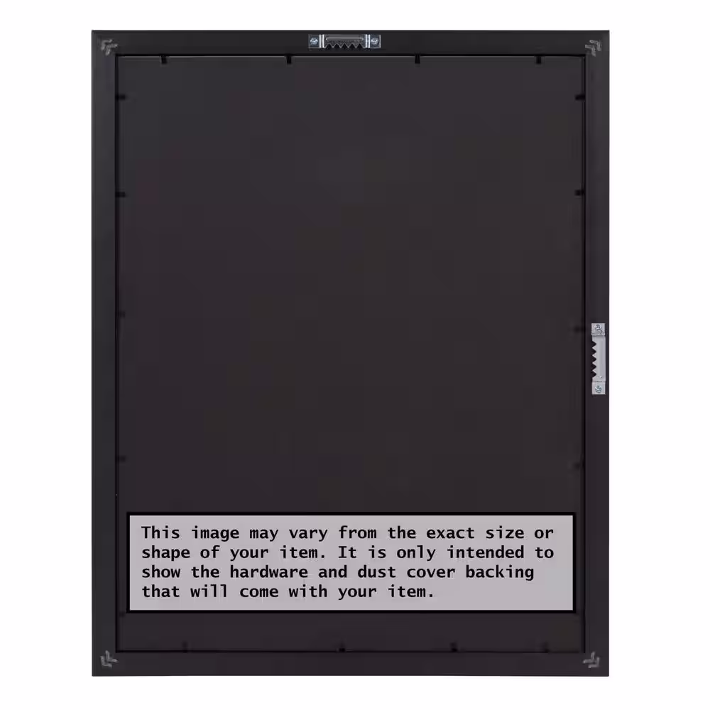 Amanti Art Parthenon Cream Wood Picture Frame Opening Size 24 x 36 in.