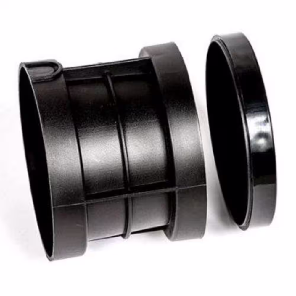 None Black Hardwired Weather Resistant Well Light with LED Light Bulb and Curved Grill Cover