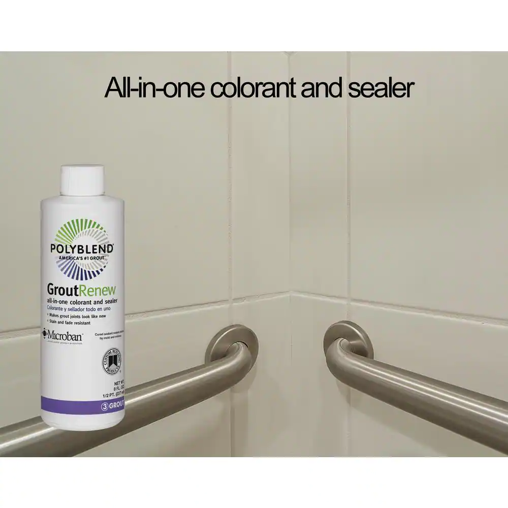 Custom Building Products Polyblend #381 Bright White 8 oz. Grout Renew Colorant