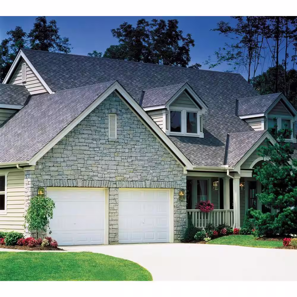 Clopay Classic Collection 9 ft. x 7 ft. Non-Insulated Solid White Garage Door
