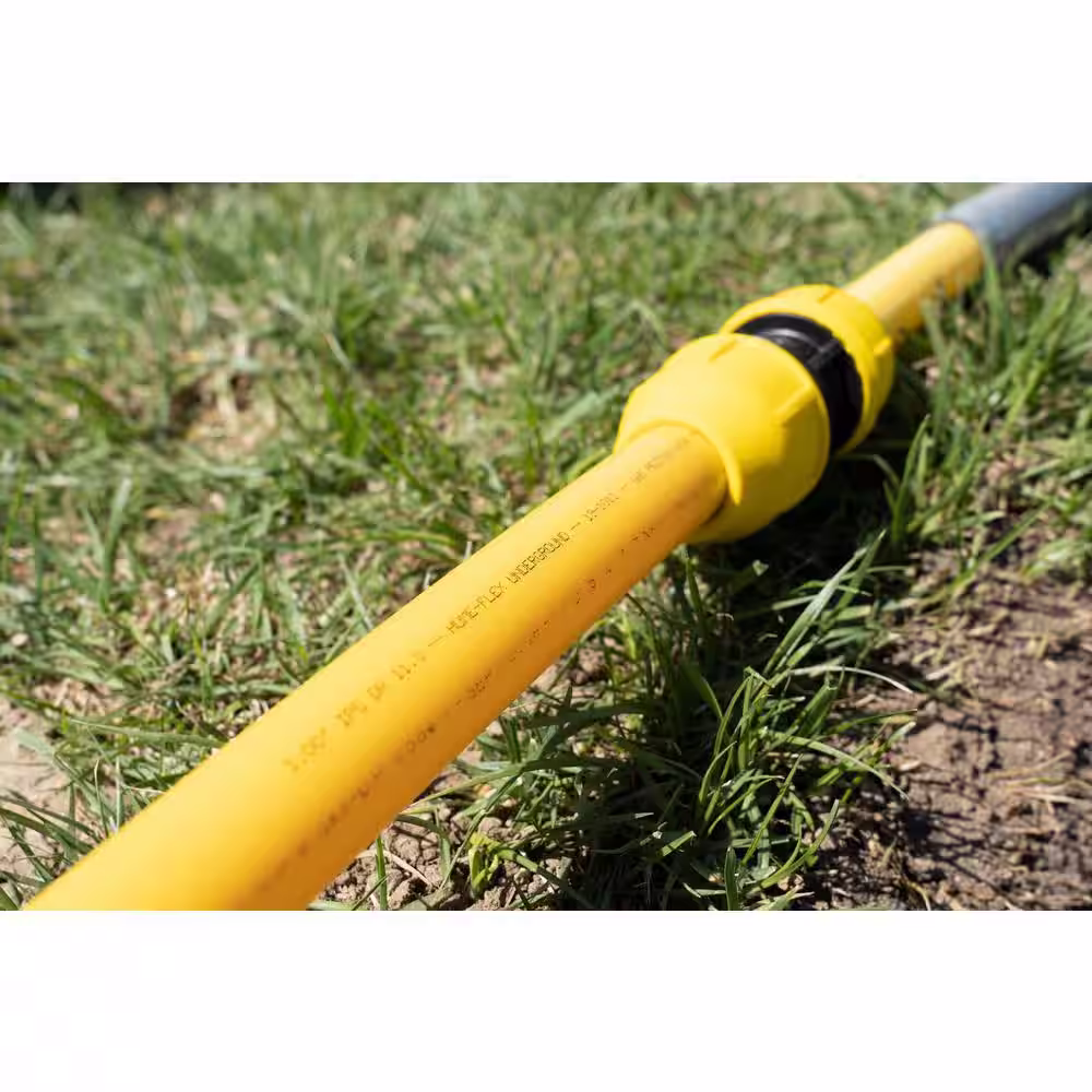 HOME-FLEX 1-1/2 in. IPS x 250 ft. DR 11 Underground Yellow Polyethylene Gas Pipe