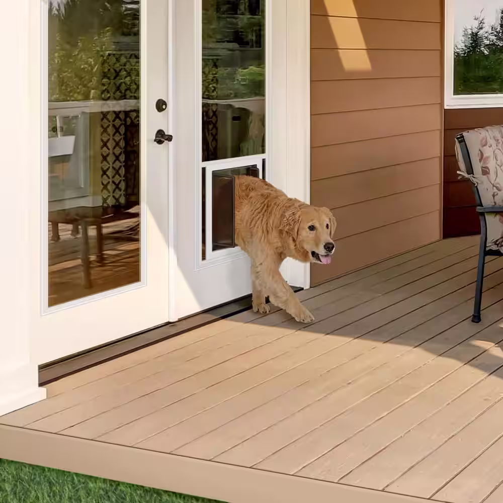 None PlexiDor Dog Door 22 in. x 82 in. LoE Glass Insert for 30 in. x 96 in. or 60 in. x 96 in. French Doors