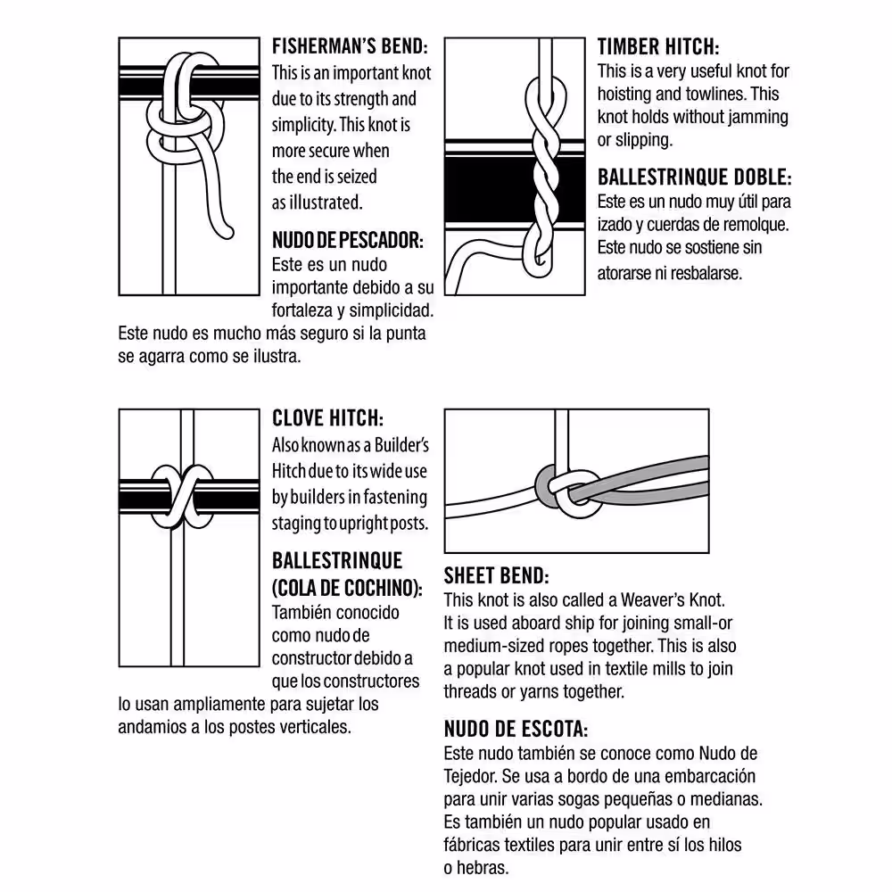 Everbilt #12 x 420 ft. 100% Cotton Twine Rope, White