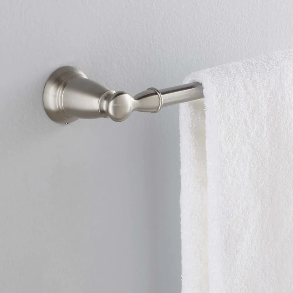 MOEN Banbury 24 in. Towel Bar in Spot Resist Brushed Nickel