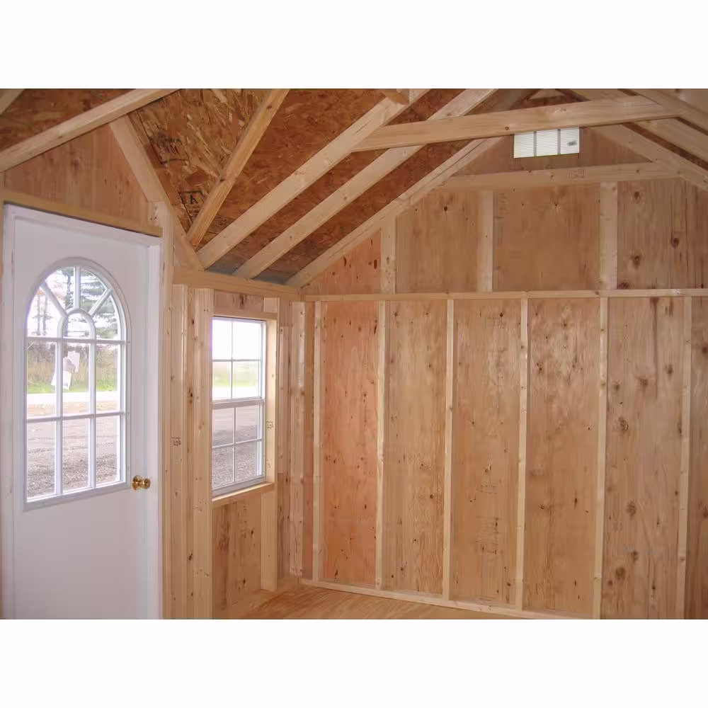 LITTLE COTTAGE CO. Classic Cottage 8 ft. x 12 ft. Wood Storage Building DIY Kit with Floor