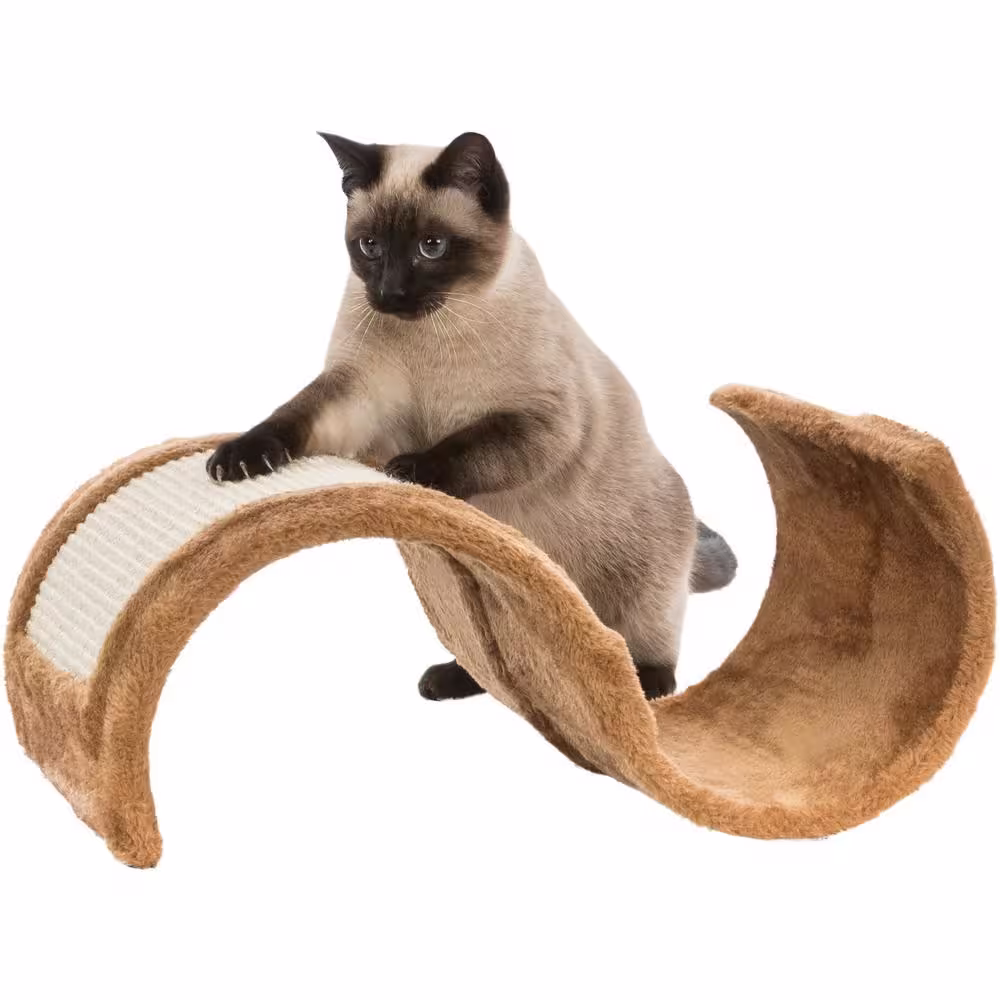 TRIXIE Brown Cat Scratching Wave