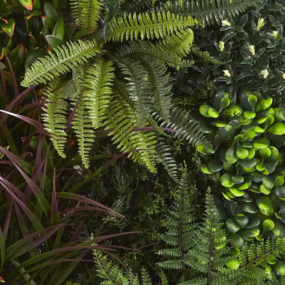 Nearly Natural Indoor/Outdoor 29in. x 29in. Artificial Living Wall UV Resistant