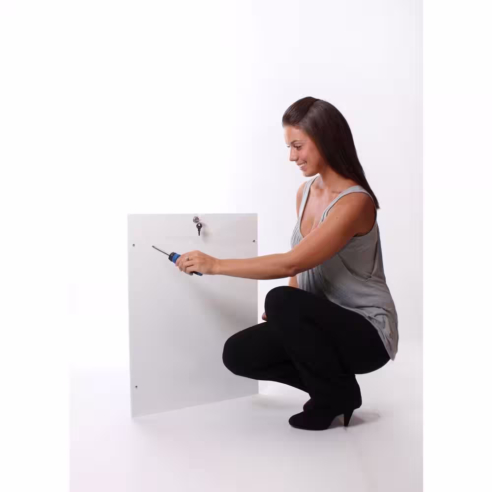 PlexiDor Performance Pet Doors 9 in. x 12 in. Door Mount Bronze Medium Dog Door