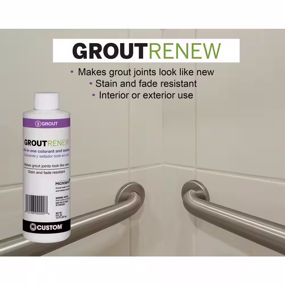 Custom Building Products Polyblend #135 Mushroom 8 oz. Grout Renew Colorant