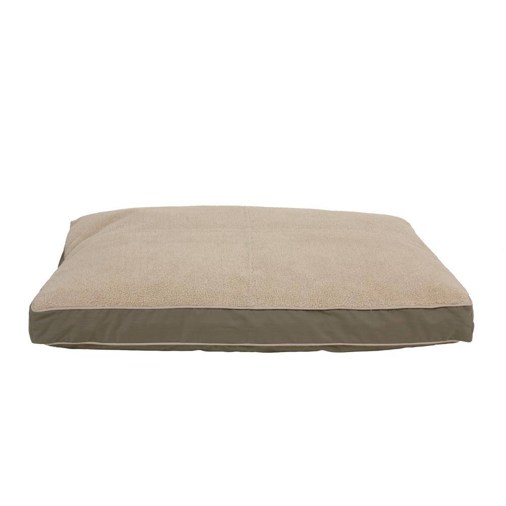 None Large Four Season Jamison with Cashmere Berber Top - Olive with Khaki Cording